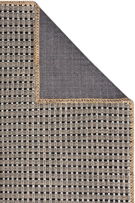 Friolero 2576 Naturel Jüt Halı Modern Örme Kilim - Thumbnail