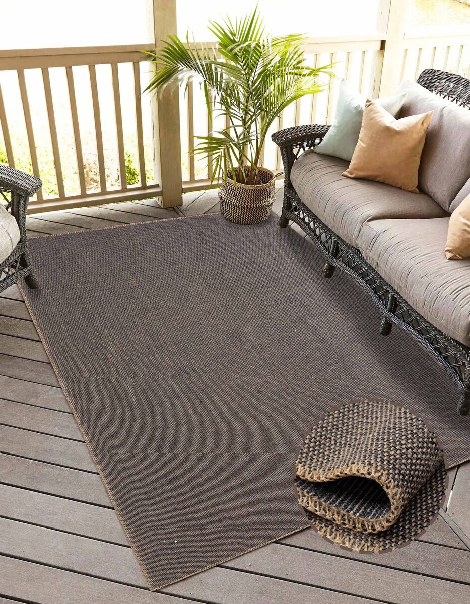 Friolero 2578 Naturel Jüt Halı Modern Örme Kilim