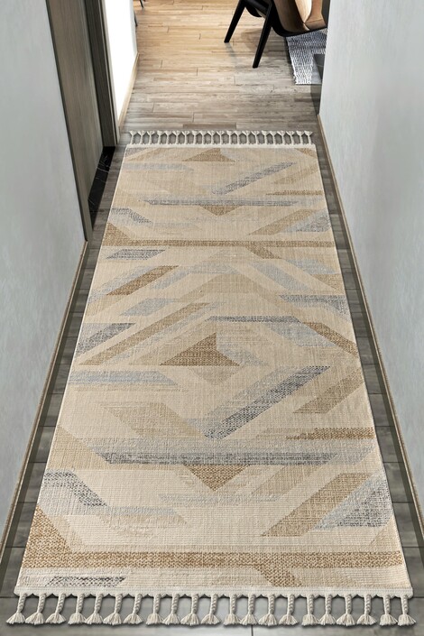 Konfor Halı - Konfor Etnik 2466 Modern Dokuma Kilim Yolluk