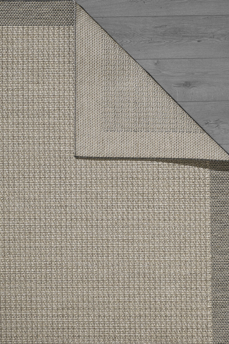 Konfor Sisalux 3091 Bej Jüt Tabanlı Modern Dokuma Kilim Sisal Hasır Halı